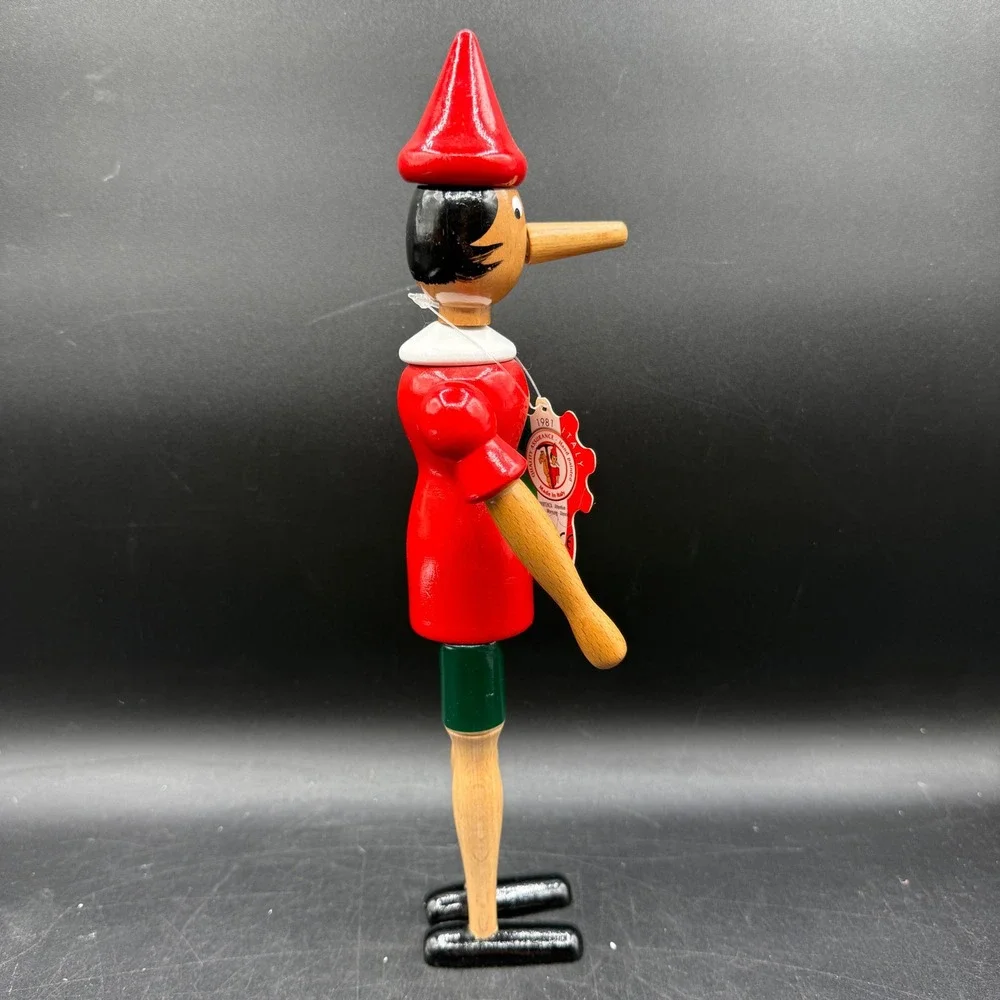Vintage C2 Rainoldi Pinocchio Wooden 12